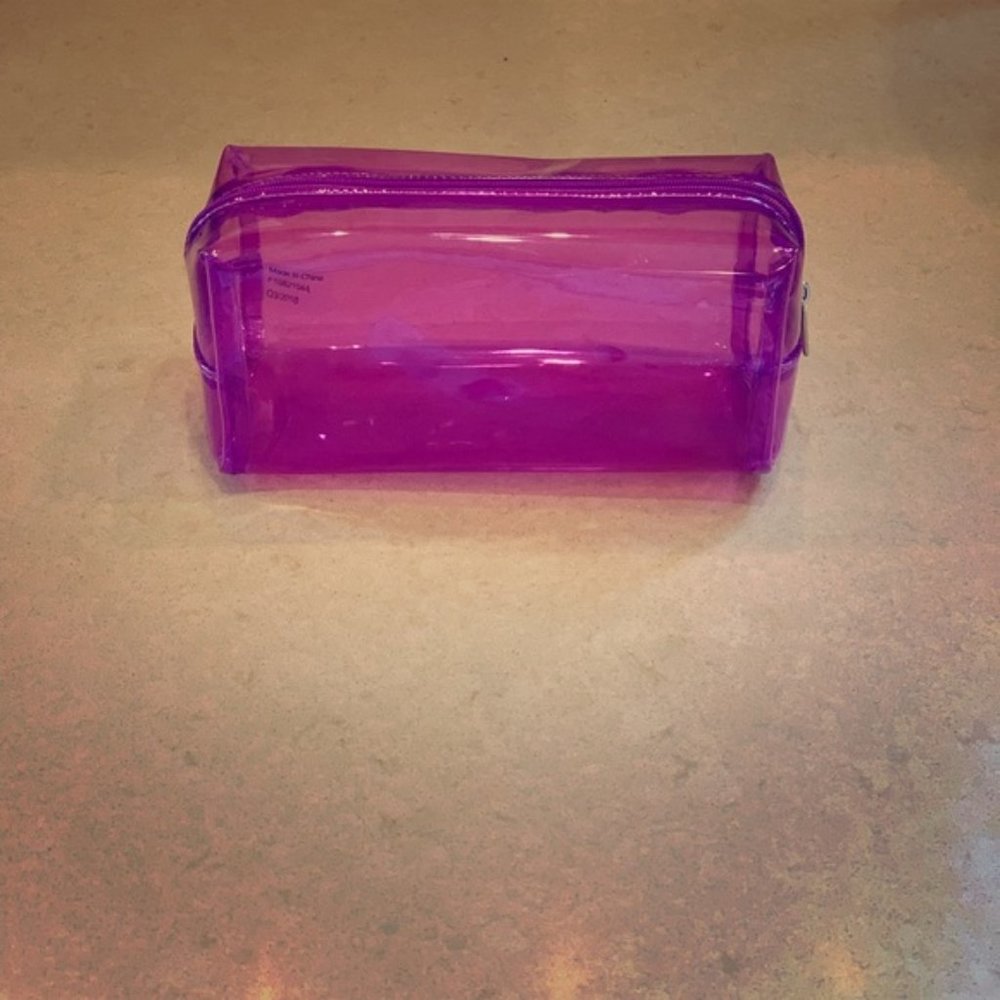 Target Purple Cosmetic Bag NWT